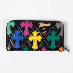 Chrome Hearts Multicolor Cross Purse