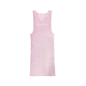 Chrome Hearts Pink Rib Tank Top