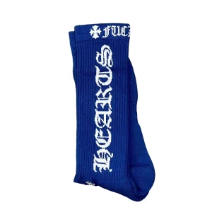 Chrome Hearts Blue Socks