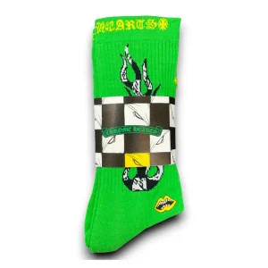 Chrome Hearts Green Socks