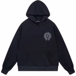 Chrome Hearts Cross Horseshoe Hoodie Black