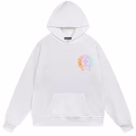 Chrome Hearts Neon Horseshoe Hoodie White