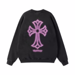 Chrome Hearts Neon Pink Cross Long Sleeve