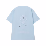 Chrome Hearts Sky Blue Cross Patch T-Shirt