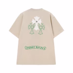 Chrome Hearts Off-White Green Triple Cross T-Shirt