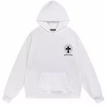 Chrome Hearts Multi Color Cross White Hoodie