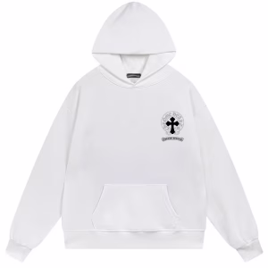 Chrome Hearts Multi Color Cross White Hoodie