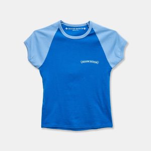 Chrome Hearts Blue T-Shirt