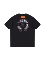 Louis Vuitton X Chrome Hearts T-Shirt Black