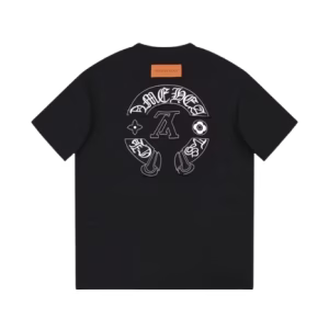 Louis Vuitton X Chrome Hearts T-Shirt Black